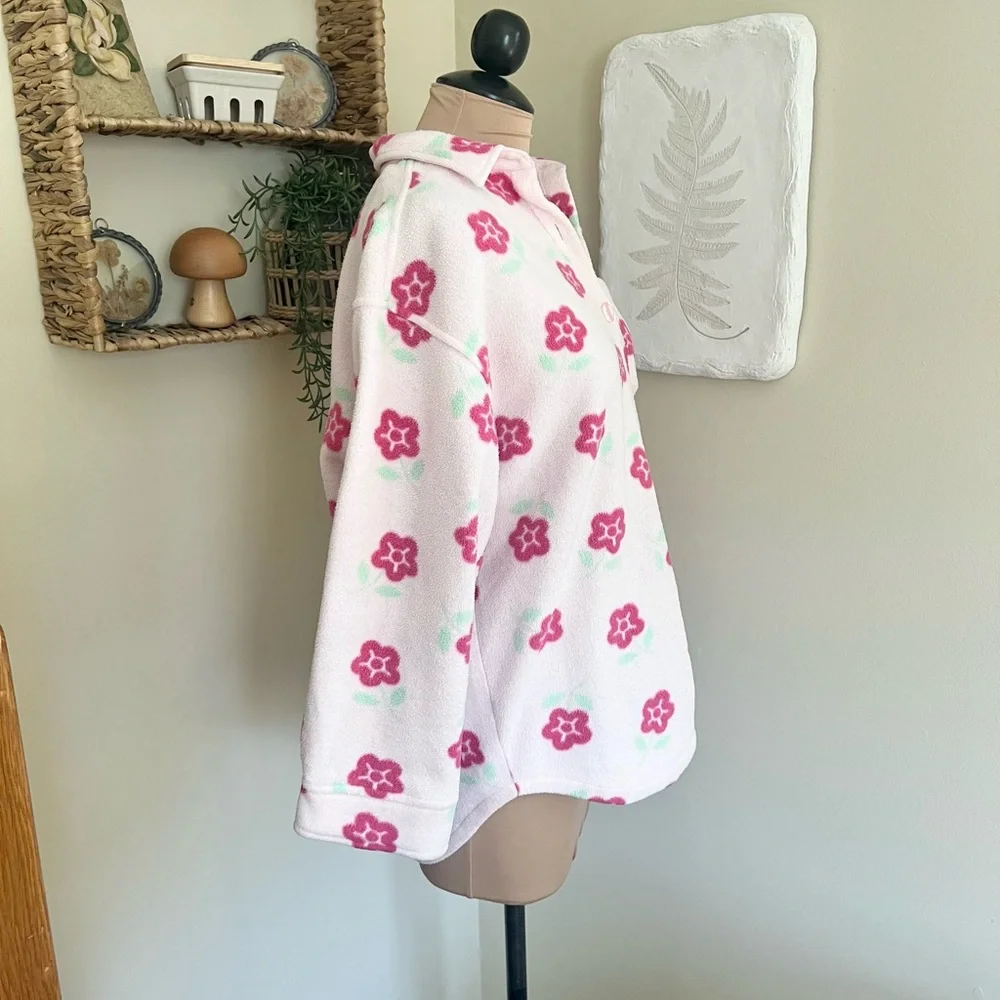 The Children's‎ Place Pink Floral Fleece